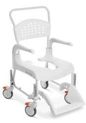 Clean Height-Adjustable Commode Shower Chair by Etac